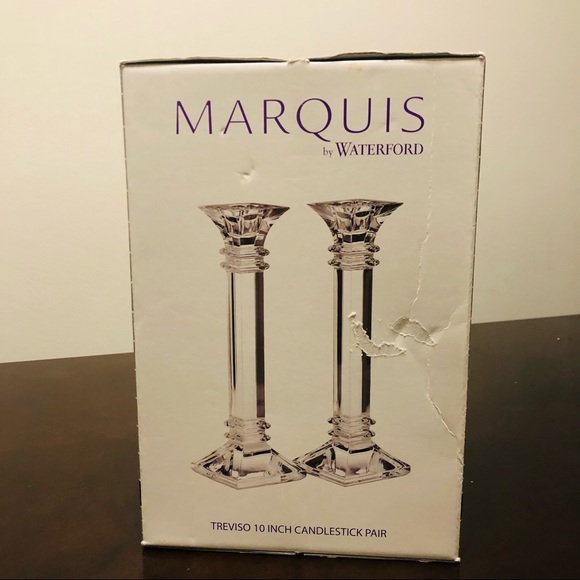 Waterford Accents Nwt Marquis By Waterford Crystal Treviso Inch